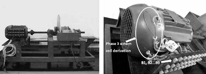 Induction motor extern derivations and Coupling Motor-Load