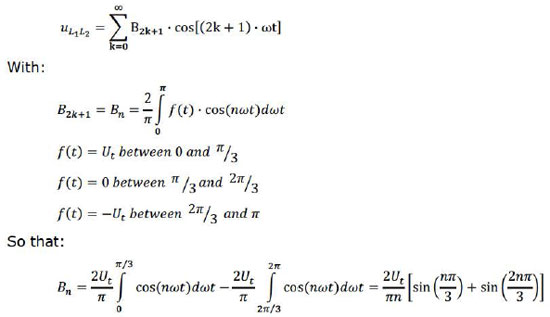 Harmonics formula